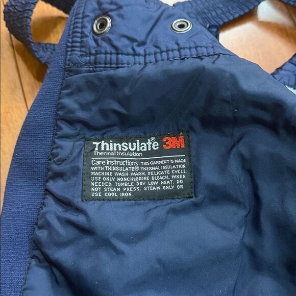 Spyder Vintage Entrant Ski Snow Bibs 3M Thinsulate thermal insulation size L - Picture 9 of 12